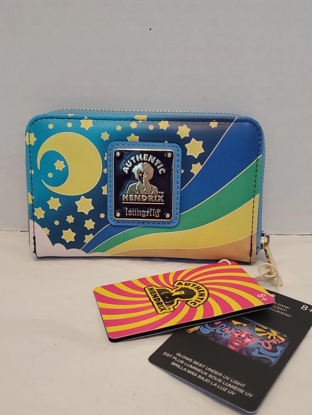Loungefly Hendrix Rainbow Moon Zip Wallet